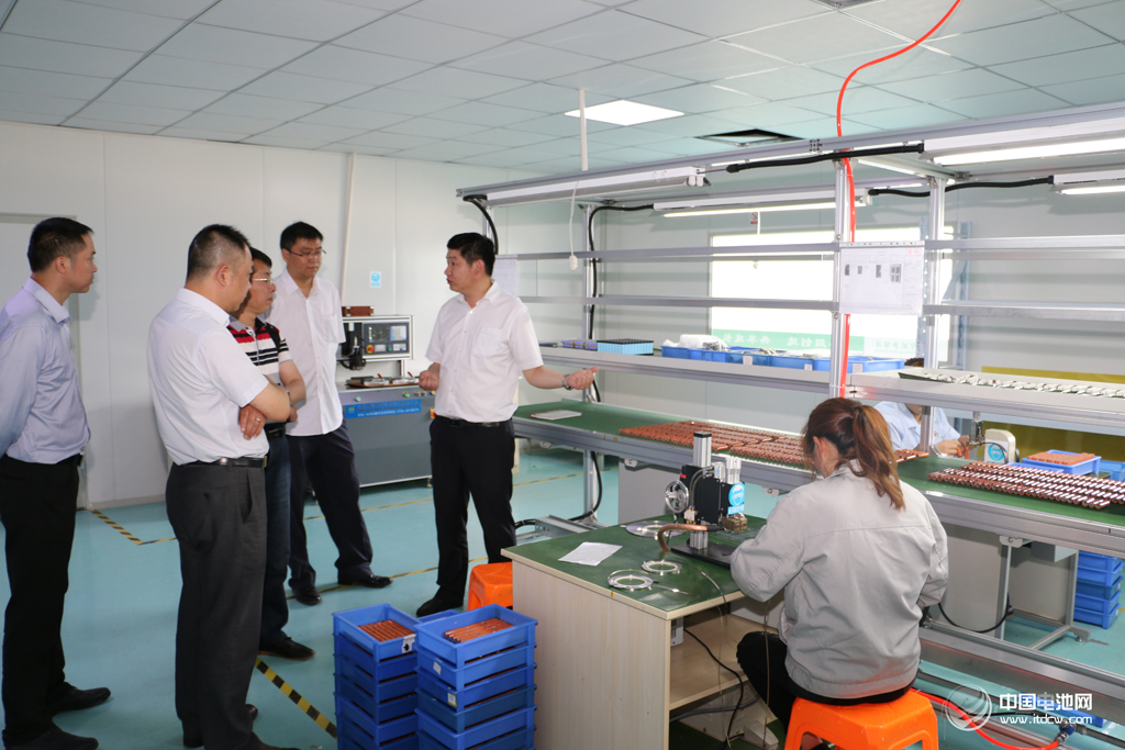 中國(guó)電池網(wǎng)創(chuàng)始人/董事長(zhǎng)于清教一行調(diào)研江蘇智航新能源