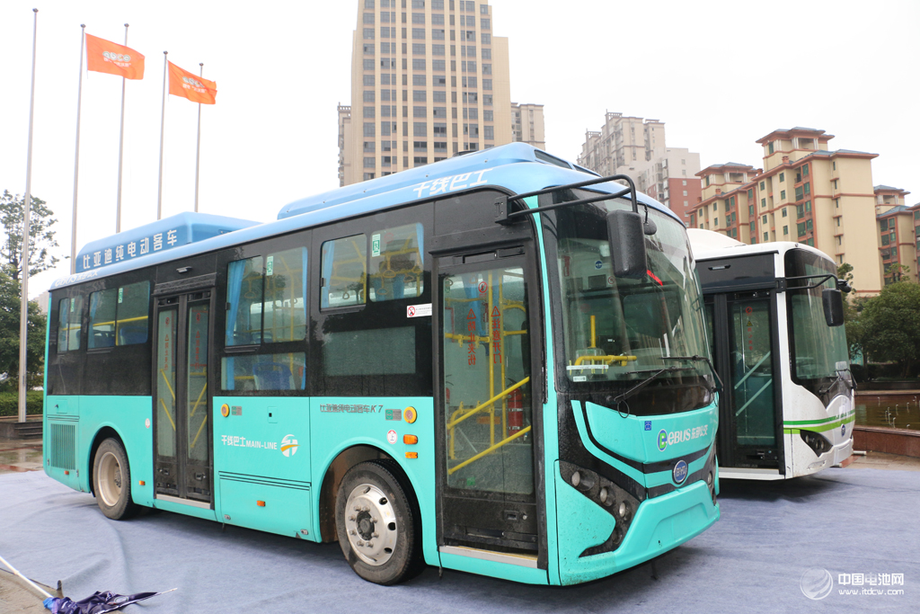 北京通州區采購比亞迪公司350輛純電動公交車