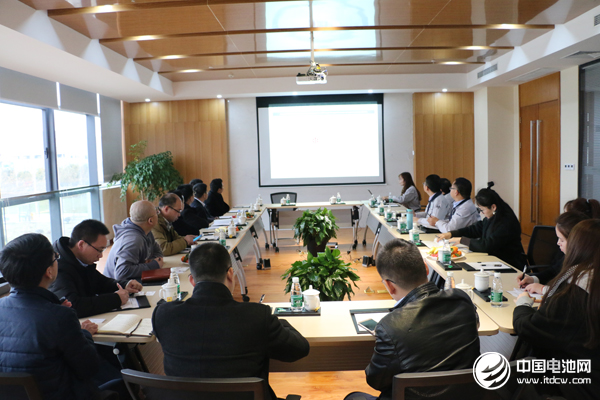 中國鋰電新能源產業鏈調研團一行與力信能源相關領導交流、座談