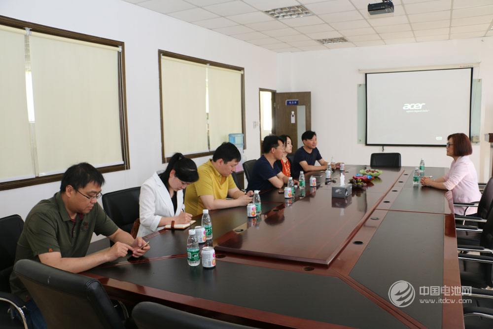 電池百人會董事長于清教一行調研寶優際 電池百人會董事長于清教一行調研寶優際