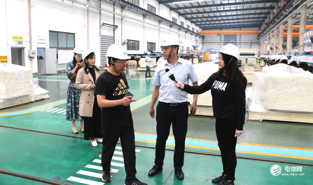 中關村新型電池技術創新聯盟/鋰電“達沃斯”秘書長、電池百人會理事長于清教一行應邀調研藍科途