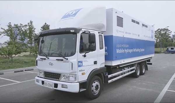 Hylium Industries 投入全球首個移動液態氫加氫站