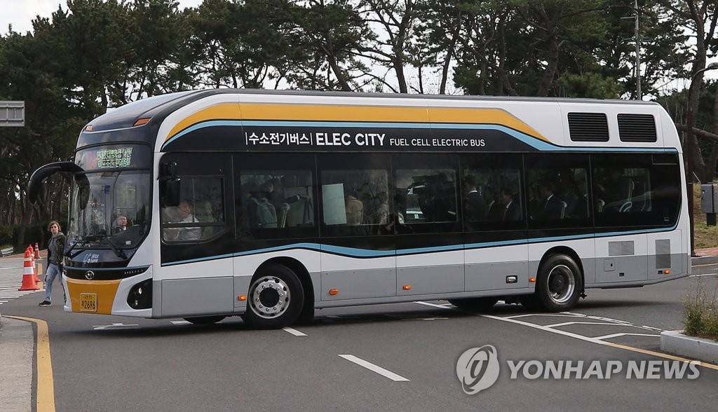 韓國計劃2022年2000輛氫燃料電池巴士上路 韓國計劃2022年2000輛氫燃料電池巴士上路