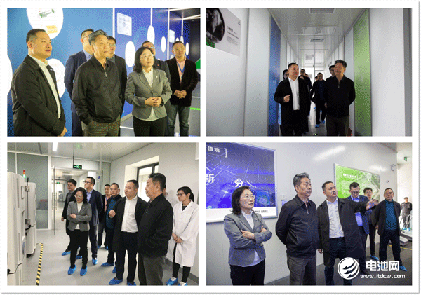 圖為：中國汽車工業(yè)協(xié)會常務(wù)副會長董揚深入塔菲爾公司進行調(diào)研指導(dǎo)