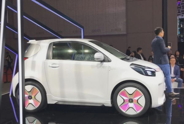 以豐田eQ設計為基礎的奇點iC3亮相上海車展 以豐田eQ設計為基礎的奇點iC3亮相上海車展