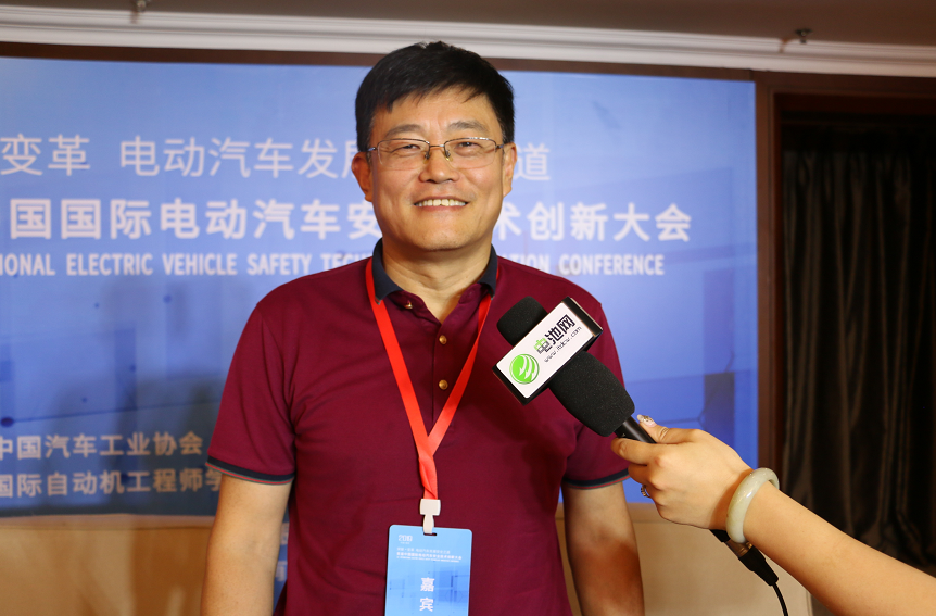 中國動力電池創新聯盟副秘書長王子冬