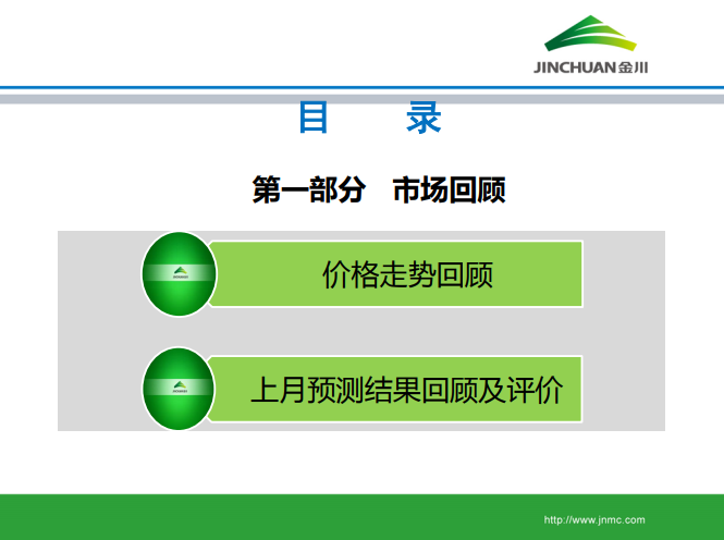 銅市場月報(bào)