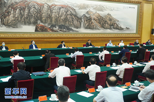 中共中央總書記、國家主席、中央軍委主席習近平在京主持召開企業家座談會并發表重要講話