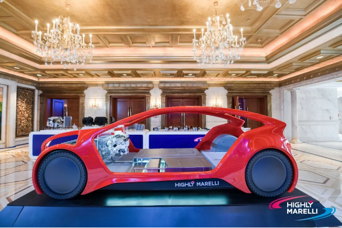 海立馬瑞利新能源汽車熱管理系統應用展示