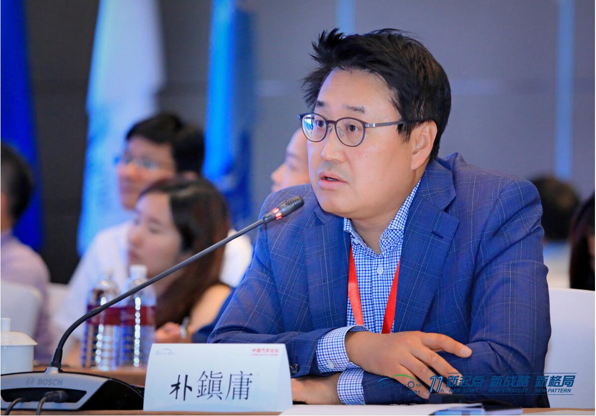 LG新能源動力電池亞洲區營銷總經理樸鎮庸 