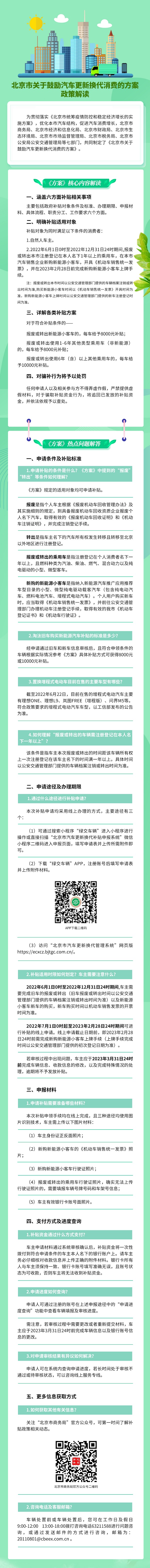 北京：鼓勵消費者置換新能源車 最高補貼1萬元