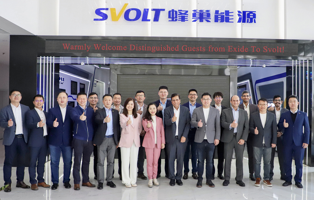 蜂巢能源聯合章魚博士支持印企EXIDE數字化智造升級
