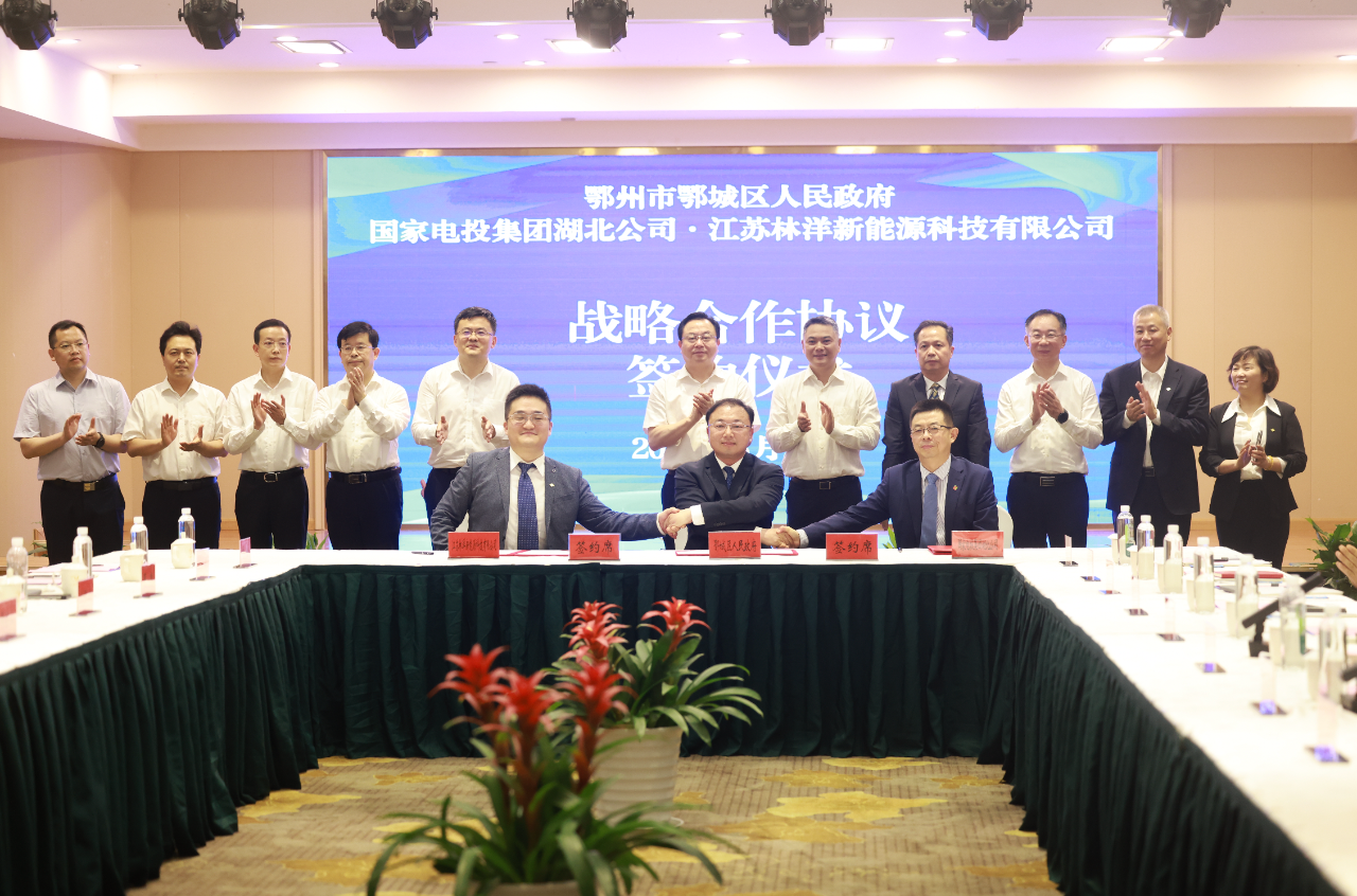 加碼智慧儲能Pack等！國電投/林洋能源擬在湖北落地百億級項目