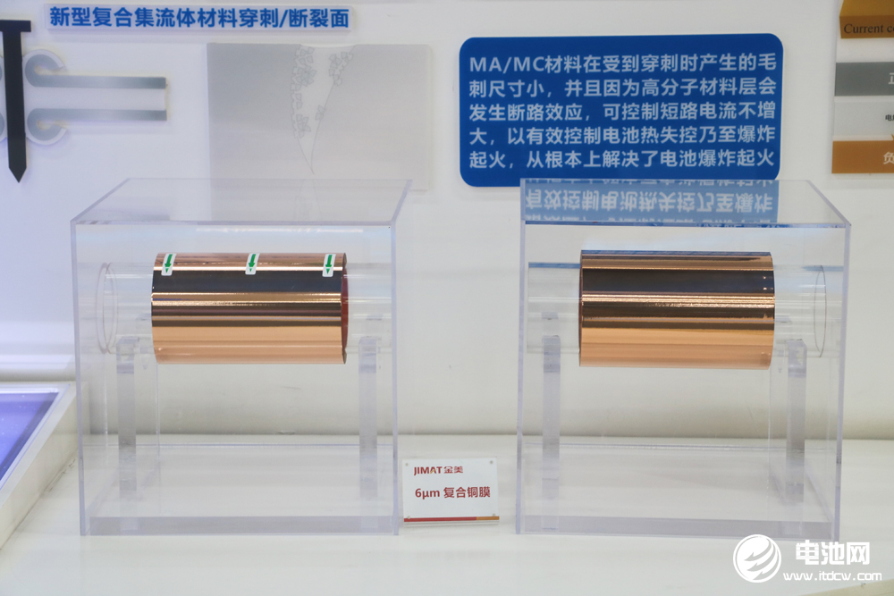 金美新材料銅復合集流體MC規模化產品 金美新材料銅復合集流體MC規模化產品