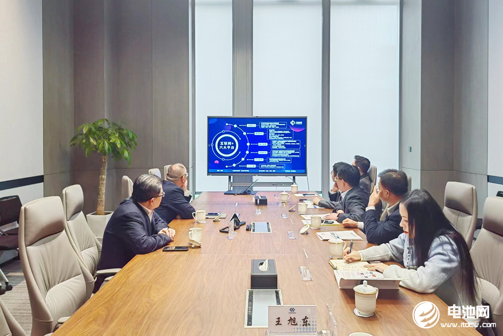 中國電池新能源產業鏈調研團一行參觀考察華友鈷業