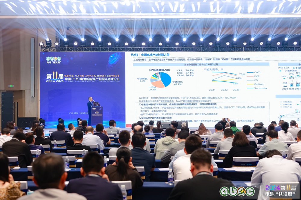 ABEC 2024 | 第11屆中國(廣州)電池新能源產業國際高峰論壇現場 ABEC 2024 | 第11屆中國(廣州)電池新能源產業國際高峰論壇現場
